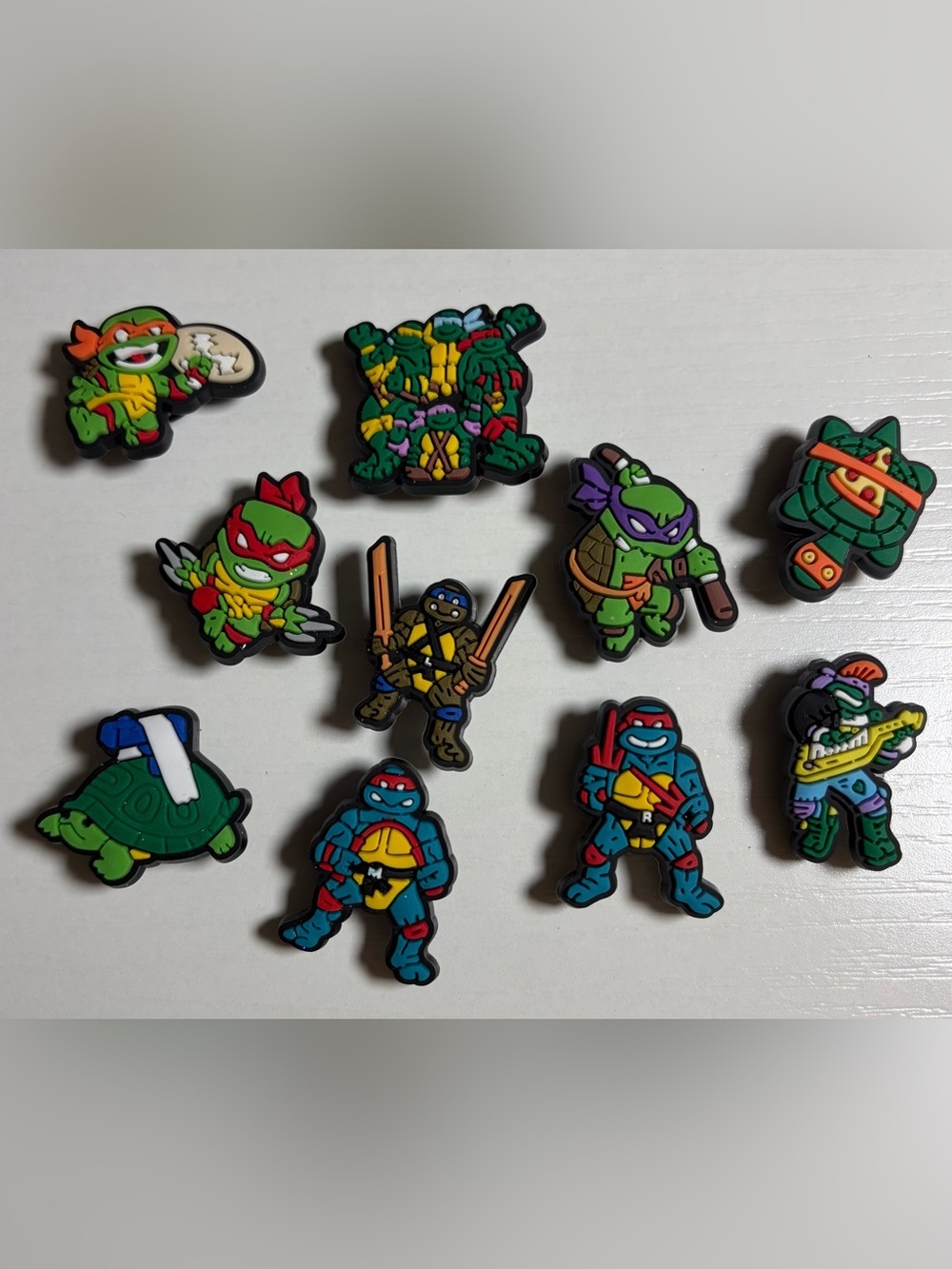 🆕 Teenage Mutant Ninja Turtles Shoe Charms
